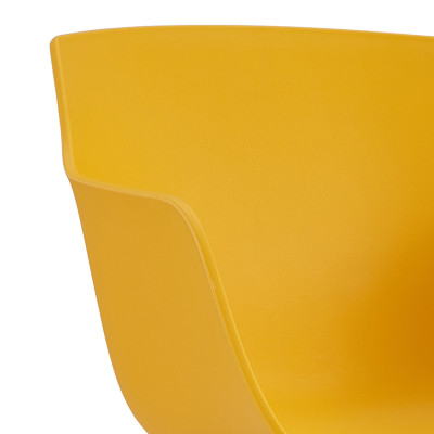 Lot de 2 chaises pp curry ANDREA