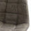 OWEN OAK-Tabouret de bar microfibre vintage marron clair pieds chêne(x2)