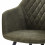 IVY - Fauteuil de table vintage Army et pieds métal noir (x2)