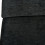 NOLAN - Chaise en tissu chenillé Noir, métal noir et doré (x2)