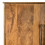 GEDEON-Buffet Vintage 3 portes 2 tiroirs L200, bois de Manguier massif