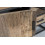 RIVERWOOD-Buffet haut 2 portes 3 tiroirs en Bois recyclé et métal noir