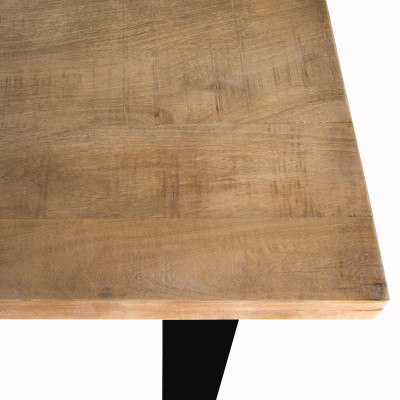 MANAUS-Table à manger 10/12 personnes L240, Manguier massif et Archi