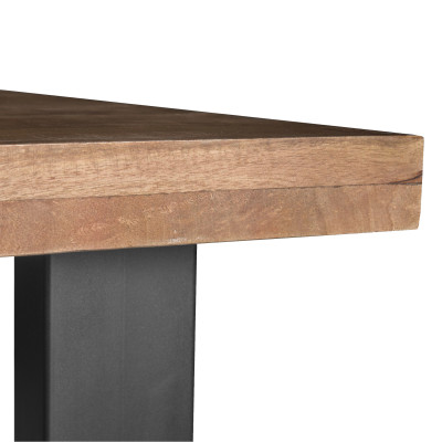 MANAUS-Table à manger 10/12 personnes L240, Manguier massif et Archi