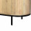 MENTON-Meuble TV 4 portes L210 cm en bois de Manguier massif