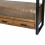 DACCA-Bibliothèque TV 3 tiroirs en bois de Manguier massif et métal