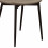SALLY-Chaise en Velours Taupe et métal noir (x4)