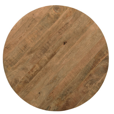 MACY-Mesa de comedor redonda D150, madera