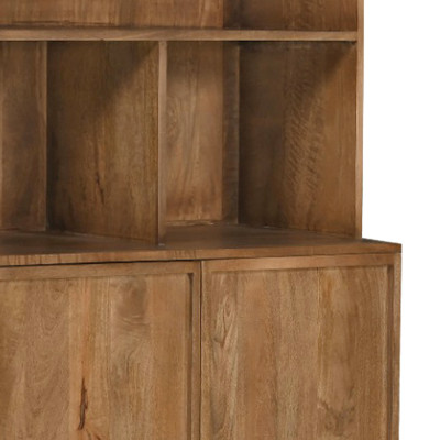 VALLAURIS-Credenza alta 4 ante 180 cm in legno massello