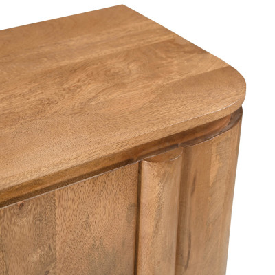 BORGO-Buffet 2 portes en bois massif