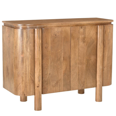 BORGO-Buffet 2 portes en bois massif