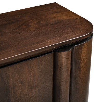 BORGO-Buffet 4 portes en Bois massif moyer