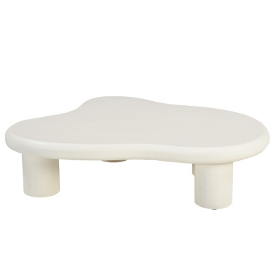 MONA-Table basse organique en Béton enduit