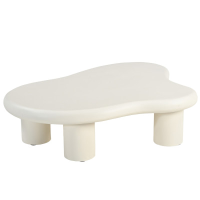 MONA-Table basse organique en Béton enduit