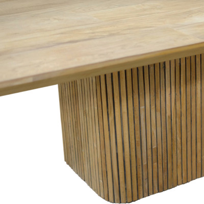 PIANA-Table basse 120x70cm en Teck massif