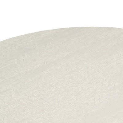 DOLCE-Table basse en bois massif Ivoire