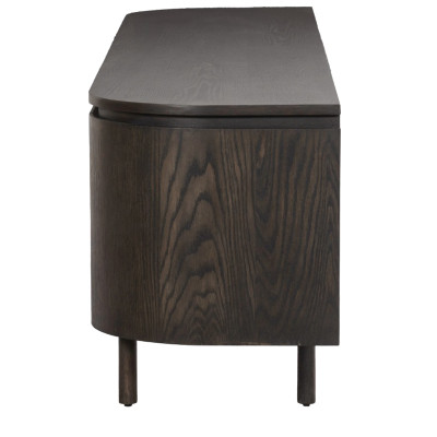 ROVERI-Meuble TV L170 cm Chêne