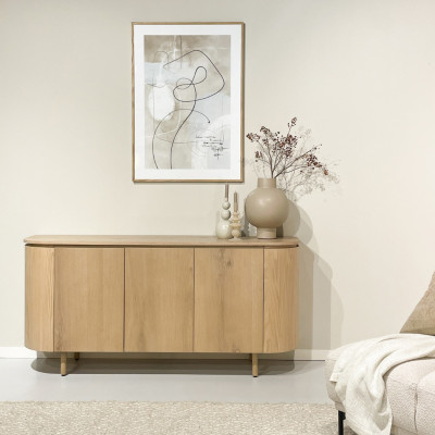 ROVERI-Buffet L170 cm Chêne