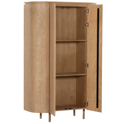 ROVERI-Buffet Haut 2 portes Chêne