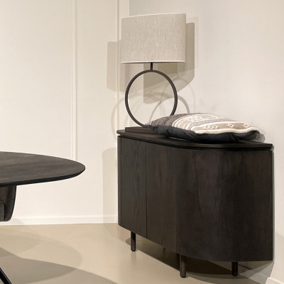 ROVERI-Buffet L115 cm Chêne Expresso