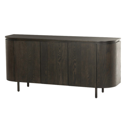 ROVERI-Buffet L170 cm Chêne Expresso