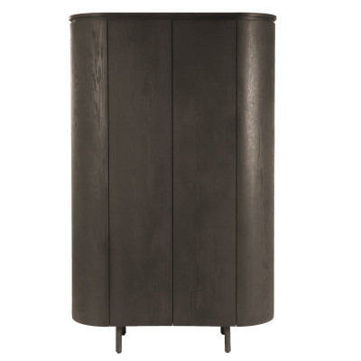 ROVERI-Buffet Haut 2 portes Chêne Expresso