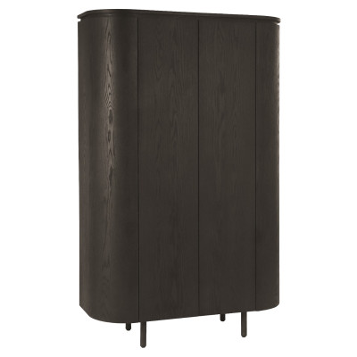 ROVERI-Buffet Haut 2 portes Chêne Expresso