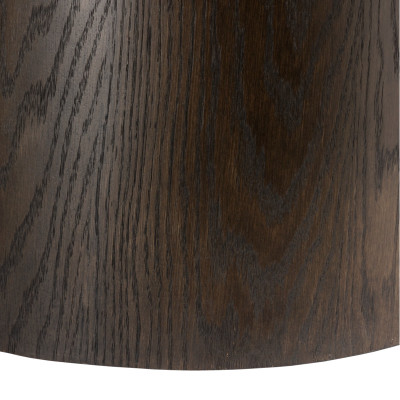 TIAGO-Table basse ovale Chêne Expresso