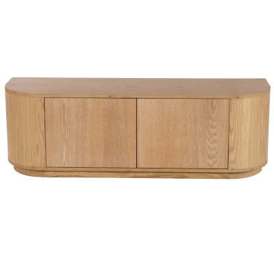 TIAGO-Meuble TV L.140 cm Chêne