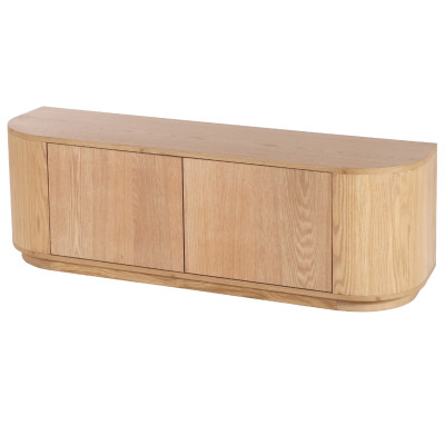 TIAGO-Meuble TV L.140 cm Chêne