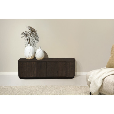 TIAGO-Meuble TV L.140 cm Chêne Expresso