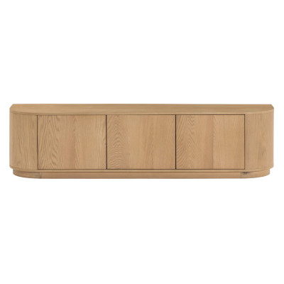 TIAGO-Meuble TV L180 cm Chêne