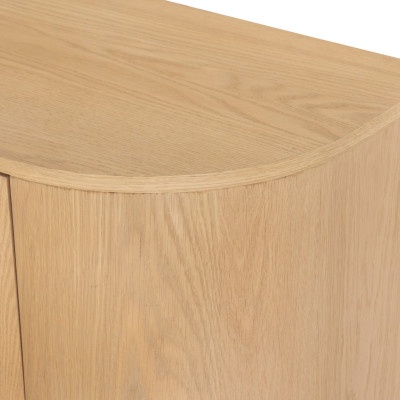 TIAGO-Meuble TV L180 cm Chêne