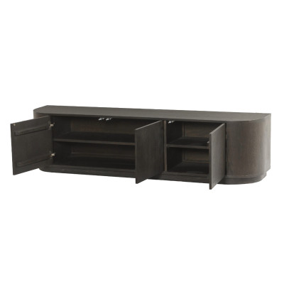 TIAGO-Meuble TV L180 cm Chêne Expresso