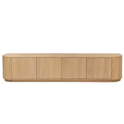 TIAGO-Meuble TV L 220 cm Chêne