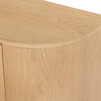 TIAGO-Meuble TV L 220 cm Chêne