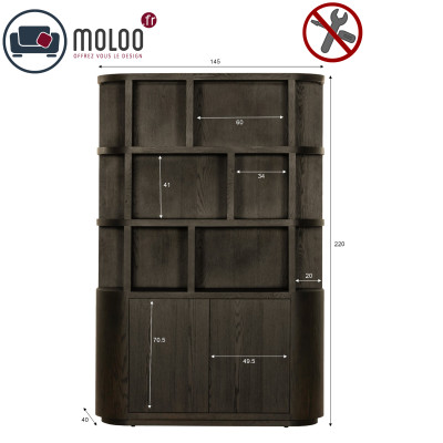 TIAGO-Vaisselier Chêne Expresso