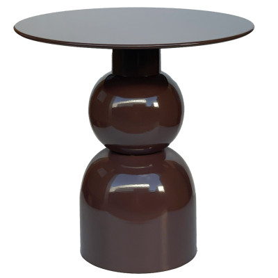 WESS-Table basse d'appoint acier laqué Purple