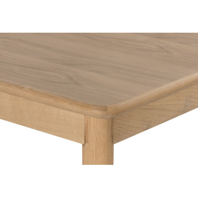 ROVERI-Mesa de comedor rectangular L.220 cm Roble