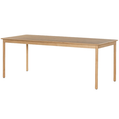 ROVERI-Rechteckiger Esstisch L.220 cm Eiche