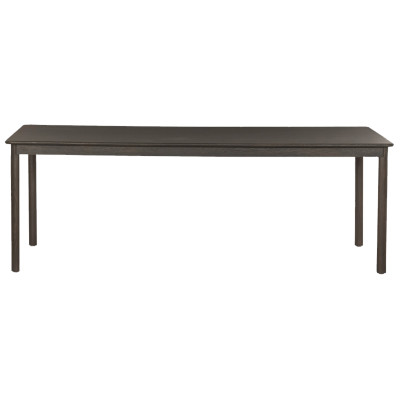 ROVERI-Mesa de comedor rectangular L.220 cm Roble Expresso