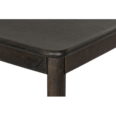 ROVERI-Rechteckiger Esstisch L.220 cm Eiche Expresso