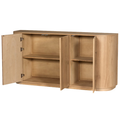 TIAGO-Credenza a 3 ante L.170 cm Rovere