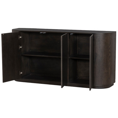 TIAGO-Buffet 3 portes L.170 cm Chêne Expresso