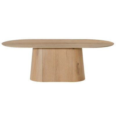 TIAGO-Tavolo da pranzo ovale L.230 cm Rovere