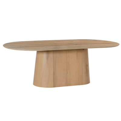 TIAGO-Tavolo da pranzo ovale L.230 cm Rovere