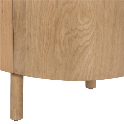 ROVERI-Credenza  a 2 ante in rovere