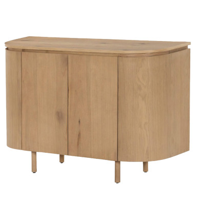 ROVERI- Sideboard mit 2 Türen aus Eiche