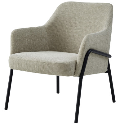 LAYTON-Sillón de tela Luxury beige