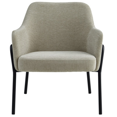 LAYTON-Sessel aus Stoff Luxury Beige